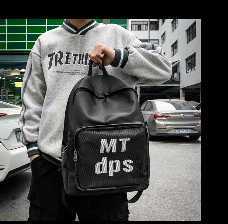 

BB638 Fashion tide brand campus school bag junior high school students college students leisure all-match travel backpack