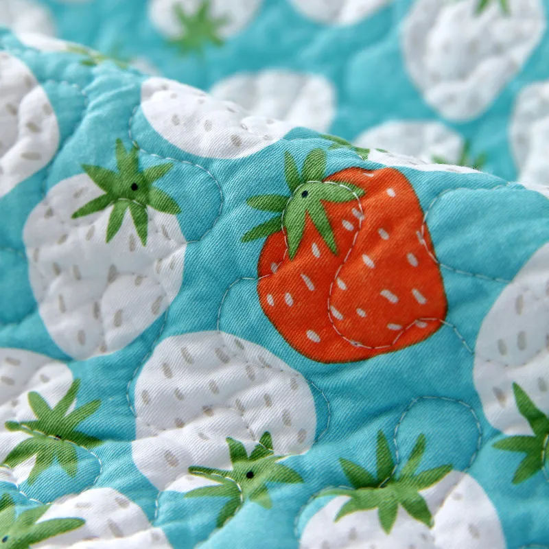 1Piece Four Seasons Universal Cotton Printed Sofa Towel Pastoral Flower Wave Edge Non-Slip Cover Cushion Home | Дом и сад