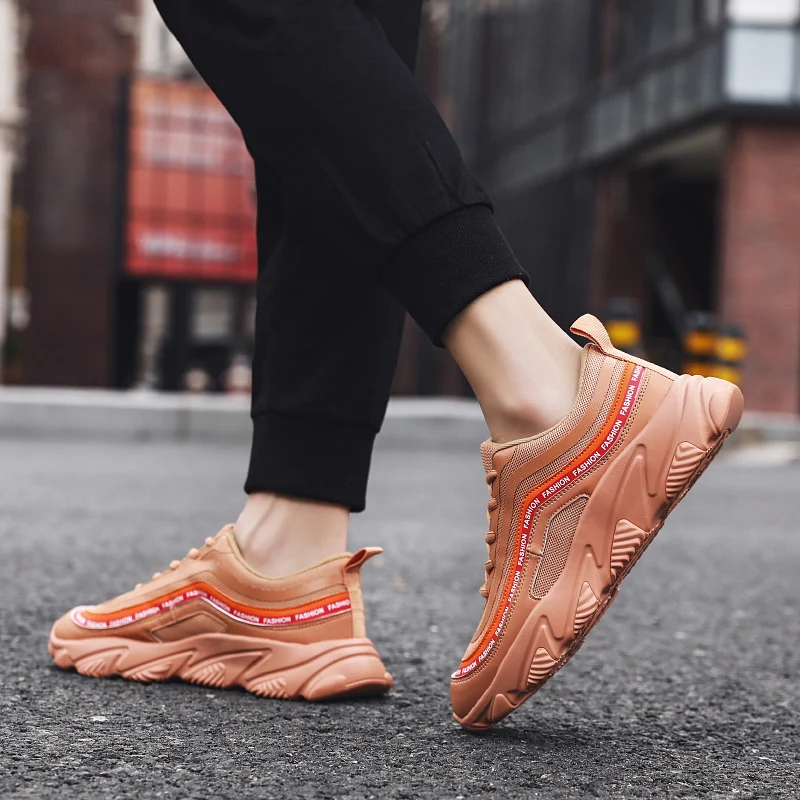 2019New модная дизайнерская обувь для мужчин Высокое качество спортивная Дышащие