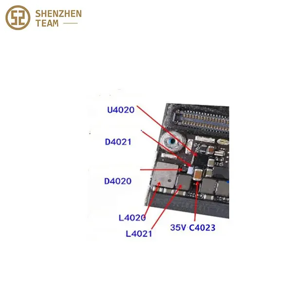 

SZteam 1 компл./лот для iphone 6s плюс подсветка ic наборы U4020 катушки L4020,L4021 диод D4020, D4021 конденсатор с алюминиевой крышкой, C4023