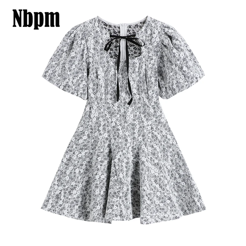 Платье трапеция с цветочным узором винтажное цветочное кружевное платье