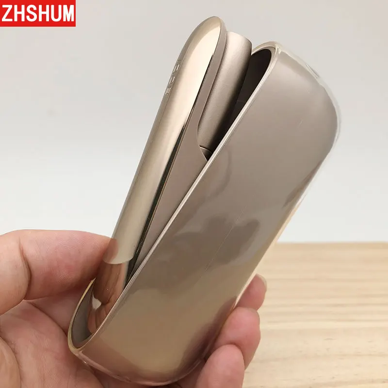 Мягкий прозрачный IQOS 3 Чехол силиконовый чехол из ТПУ кожи 360 Полное покрытие для
