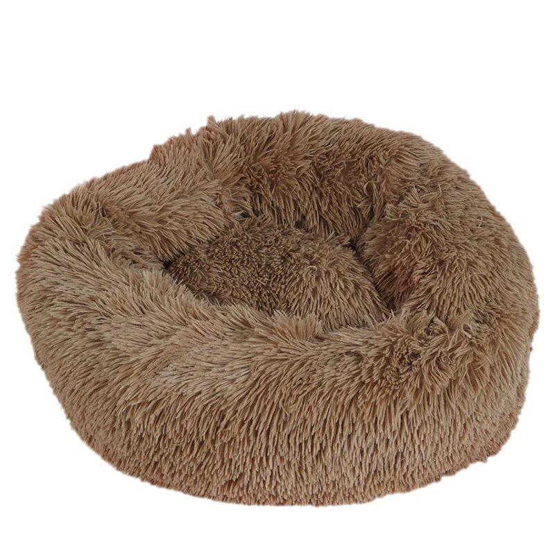 Супермягкая кровать для собаки моющаяся плюшевая собачья будка глубокого сна