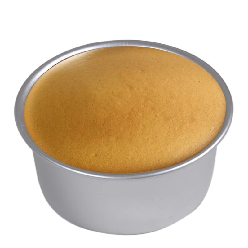 6 Inch Sandwich Cake Baking Tin Pan Mould Box Round Deep Loose Base Bottom Aluminum | Дом и сад