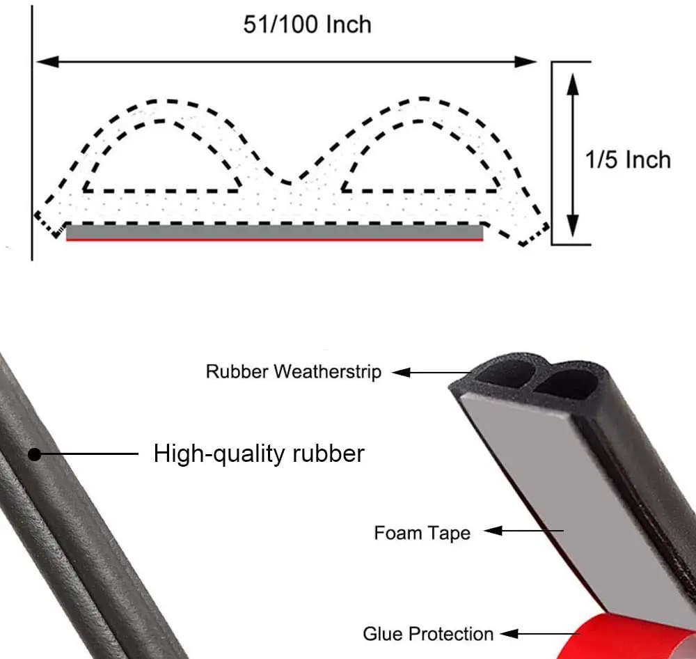 Универсальная Звукоизоляционная самоклеящаяся лента для автомобильной