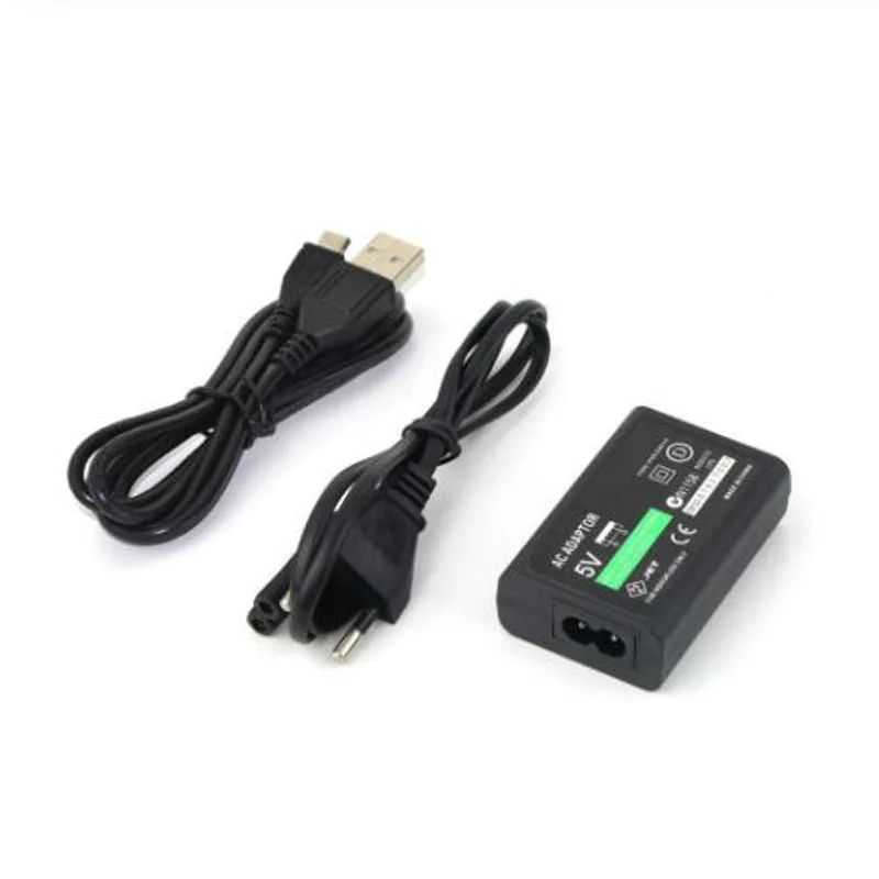 EU/US Plug Home Charger Power Supply 5V AC Adapter USB Charging Cable Cord For Sony PlayStation Psvita Slim PS Vita PSV 2000