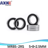 high quality abec 5 z2 double rubber sealing cover miniature ball bearing mr85 2rs 582 5 mm