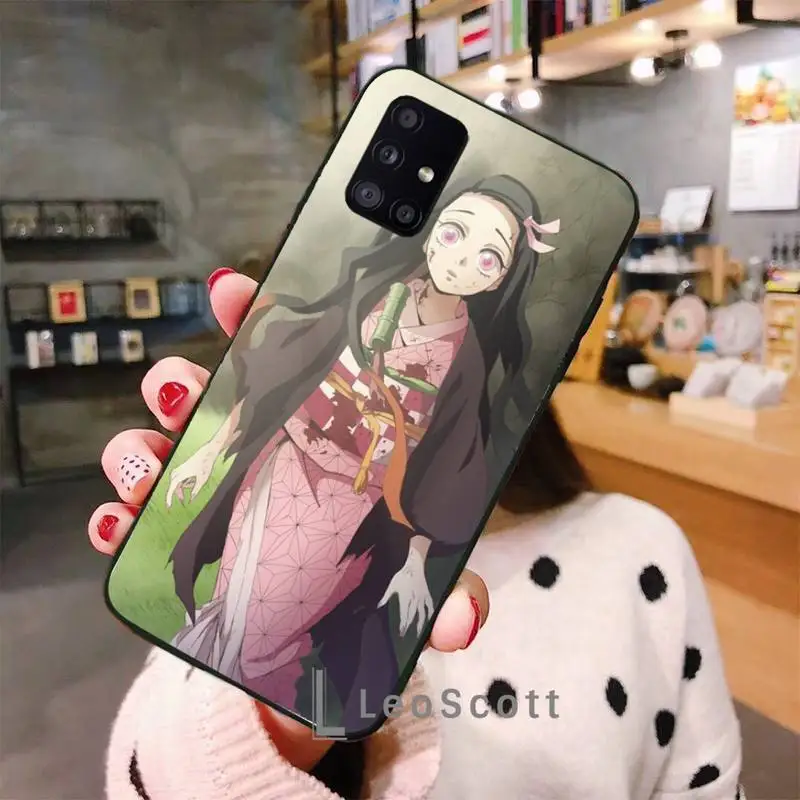 

Demon Slayer Anime Kimetsu No Yaiba Phone Case For Samsung A32 A51 A52 A71 A50 A12 A21S S10 S20 S21 Plus Fe Ultra