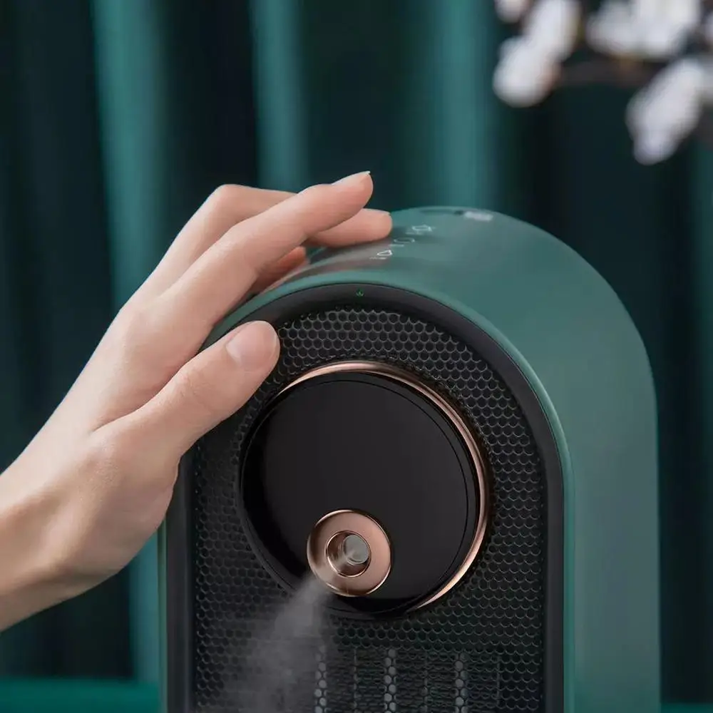 

Youpin Desktop Humidification Heater Portable Electric Space Heater 800W Safe Ceramic Heater Fan for Office Room Desk Indoor Use