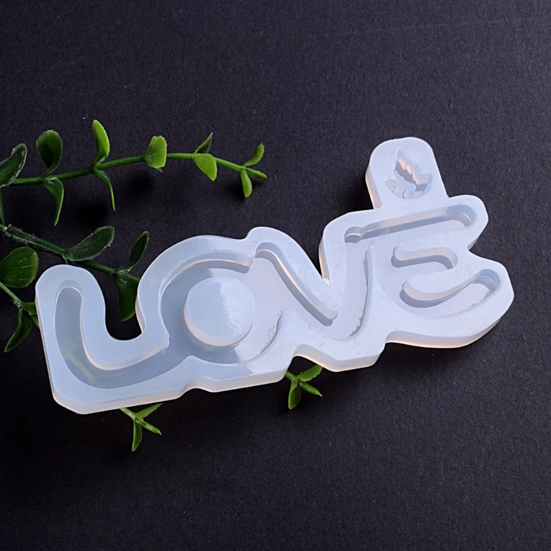 

26Pcs Chinese Character Pendant Keychain Mold Chinese Surname Resin Casting Mold N0HE