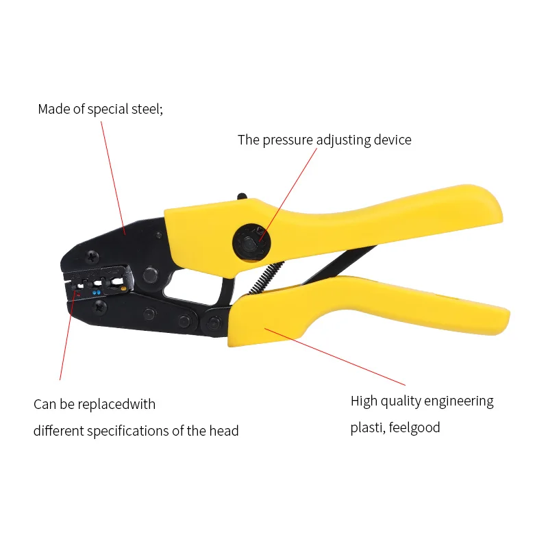 

AN-30J EUROPE STYLE RATCHET Crimping Tools New Generation Crimping Plier Multi Hand Tools Energy Saving Wire Crimper Tool