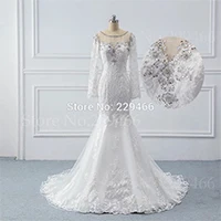 Wuzhiyi, высокое качество, vestido de noiva, вырез лодочкой, свадебные платья, Кружевная аппликация, свадебное платье на молнии, пуговица сзади, свадебное платье