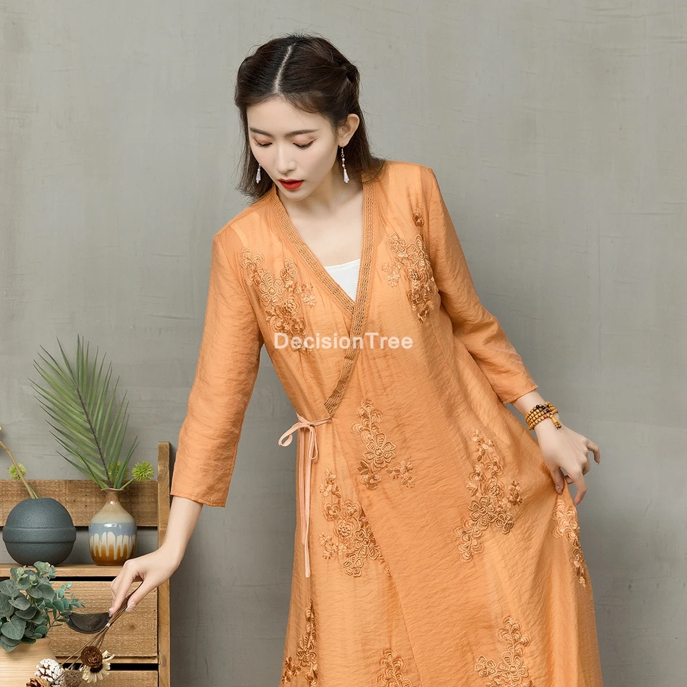 2022 платье в китайском стиле винтажное Ципао вечернее vestido кружевное традиционное