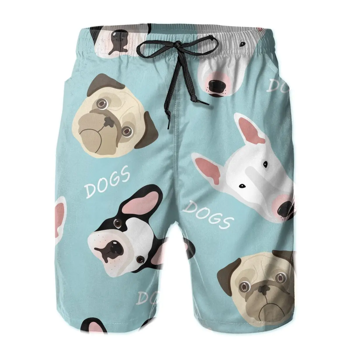 

Пляжные шорты, новинка 2021, Повседневные Шорты Для собак и Мопсов, французского бульдога, бульдога, Бультерьера, мужские спортивные шорты для...