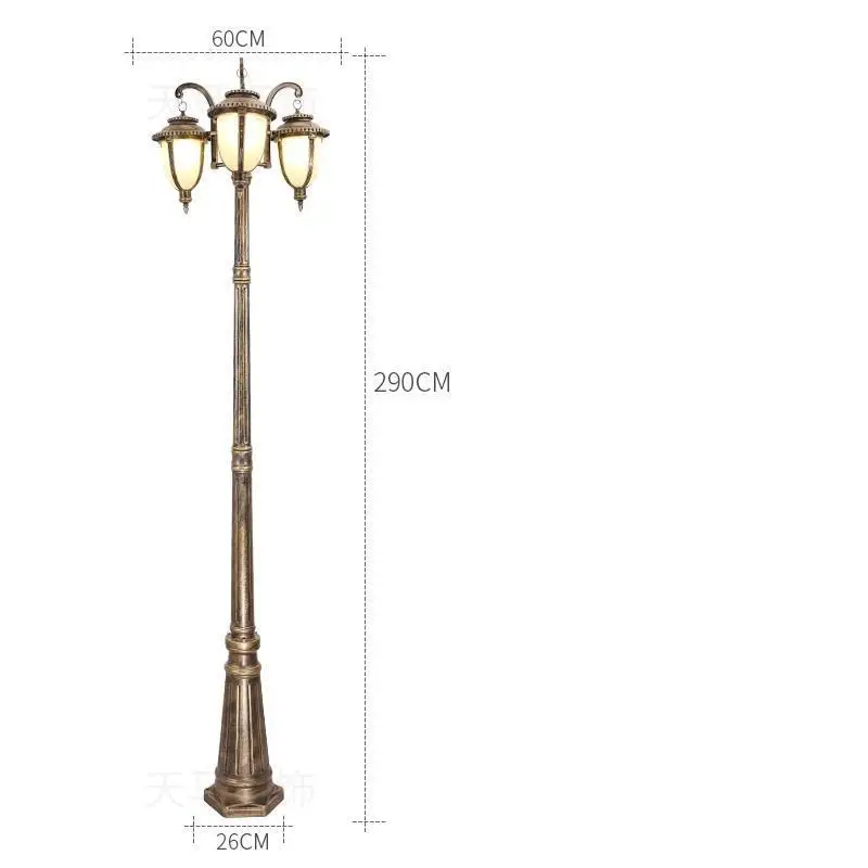 Открытый Lampioni Da Esterno фарола Bouwlamp Jalan тенага Surya Lampione светодиодное освещение лампы