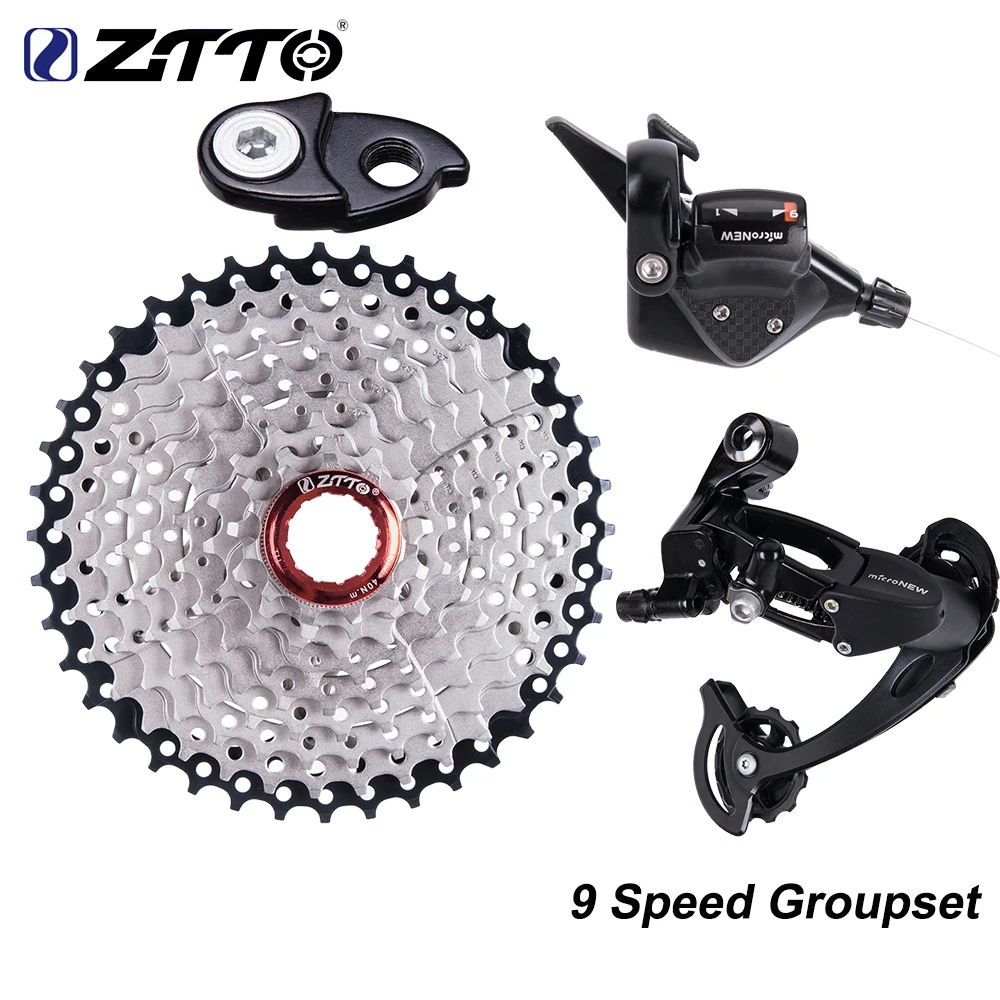 Задний переключатель передач ZTTO для велосипеда MTB система 1X9 9-скоростной групсет