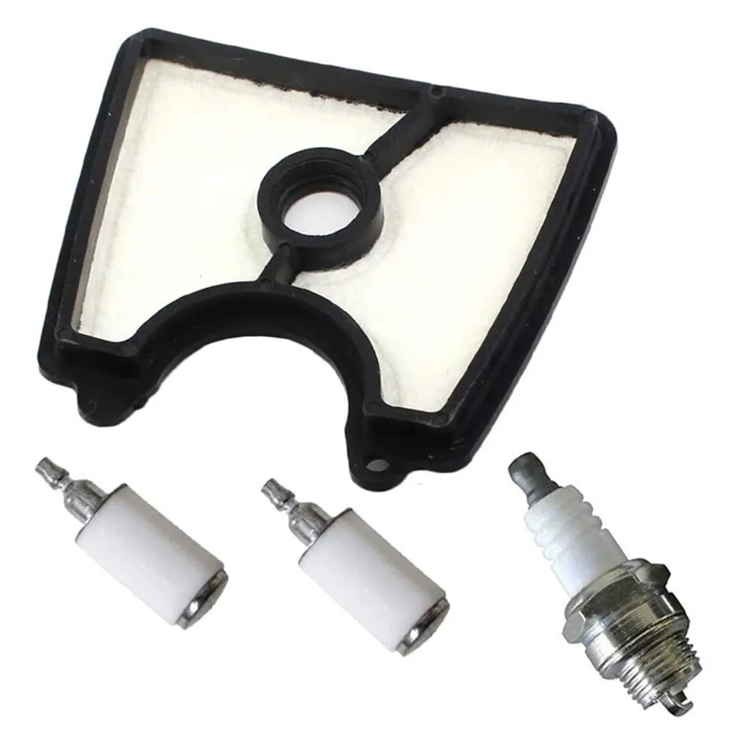 

Fuel Filter Air Filter Spark Plug Carburetor Kit Replacement Accessories For Husqvarna 125B 125BX 590848901 Lawn Mover Parts