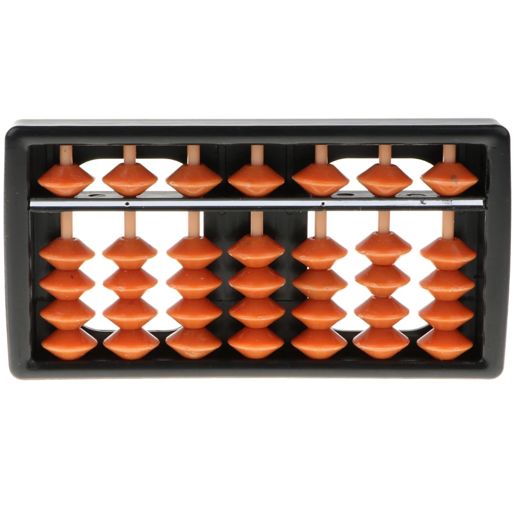 7-значные бусины Soroban Abacus Детская математическая обучающая помощь игрушка для