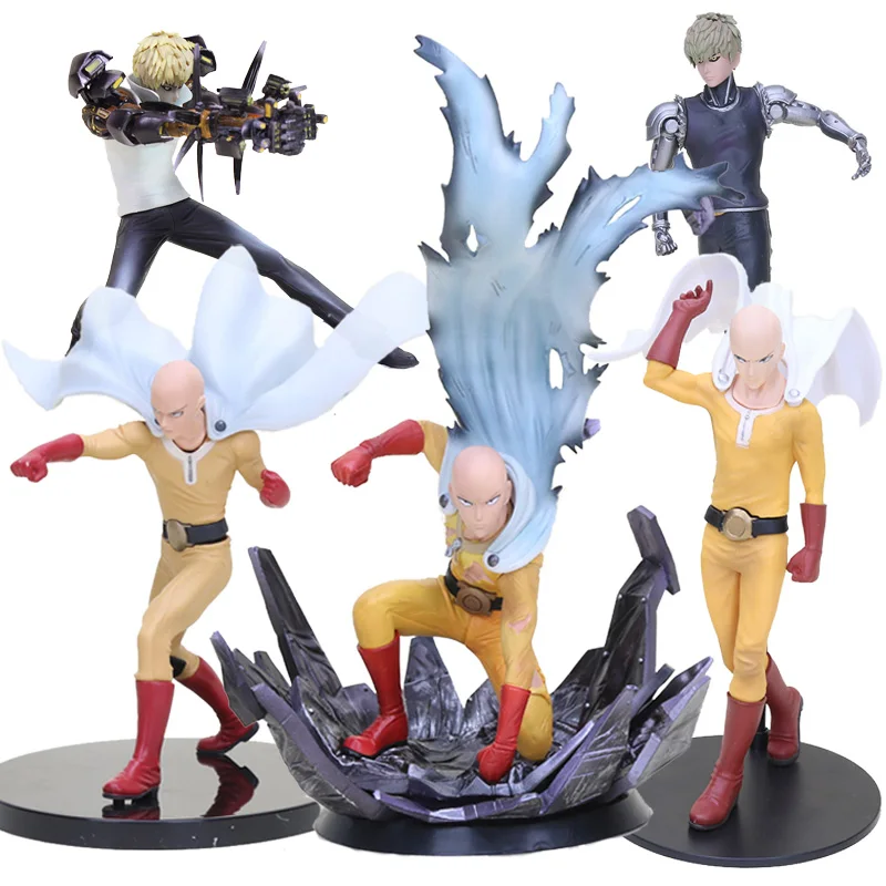 Аниме One Punch Man DXF фигурка Genos Saitama ПВХ Коллекционная модель игрушки куклы|Игровые