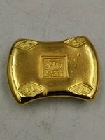 exquisite brass imitation gold ingot auspicious ruyi decorative ornaments