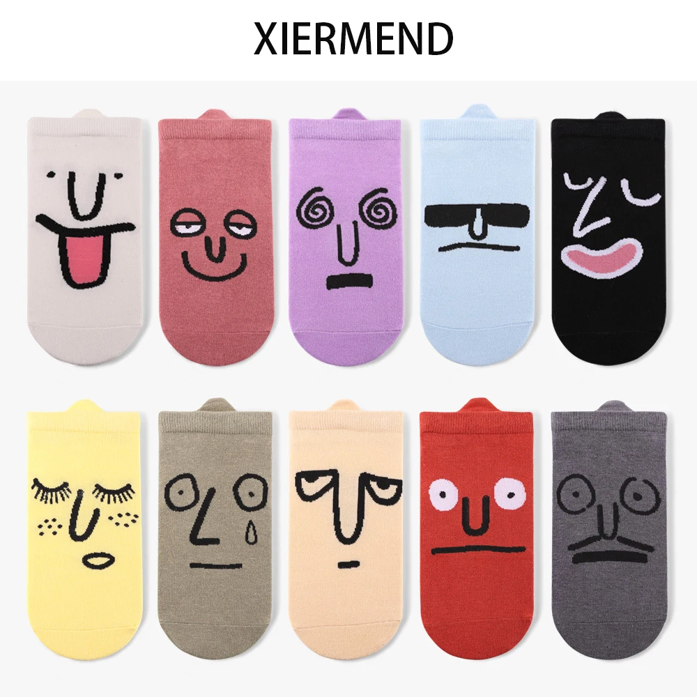 10 pieces = 5 pairs new hosiery early autumn summer tide contact ins women lovers cotton socks women