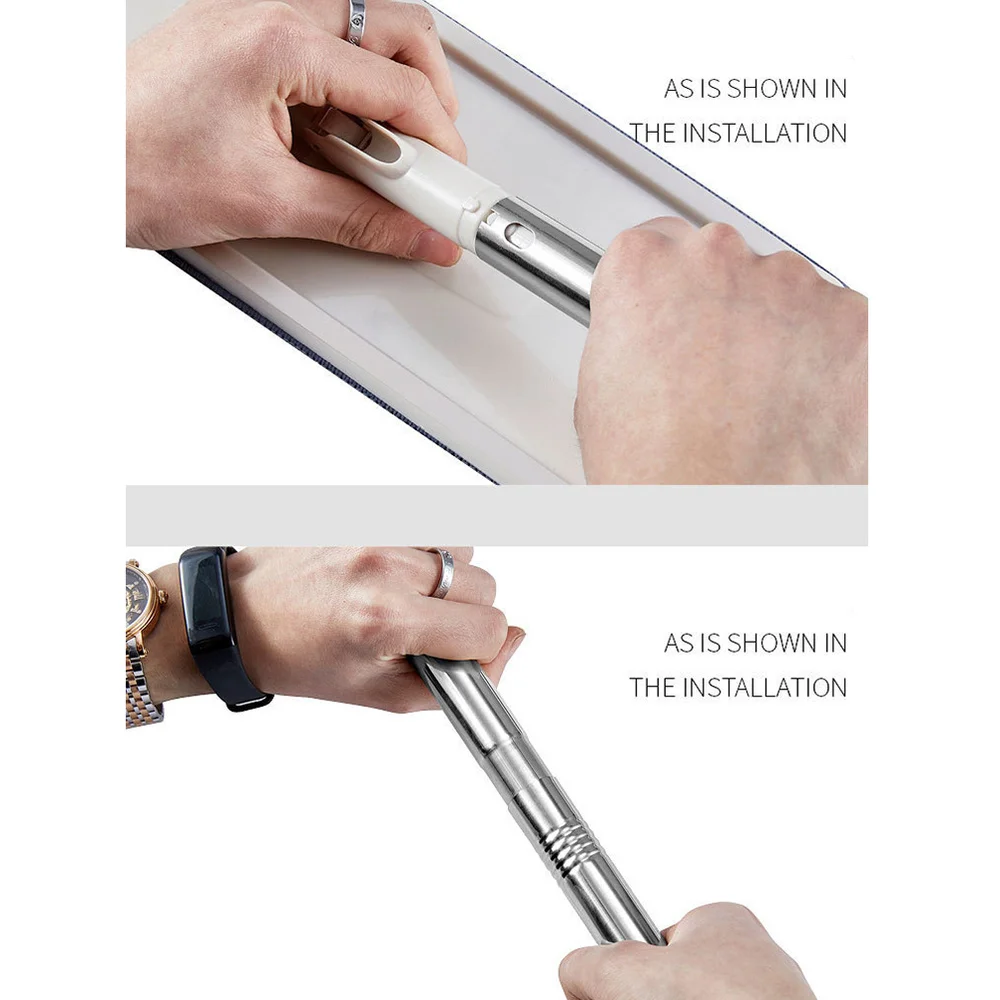 

1 Set Useful Cleaning Mop Non Hand Washing Mop Household Cleaning Accessories Floor Clean Tool for Home (Mop and Bucket Each 1