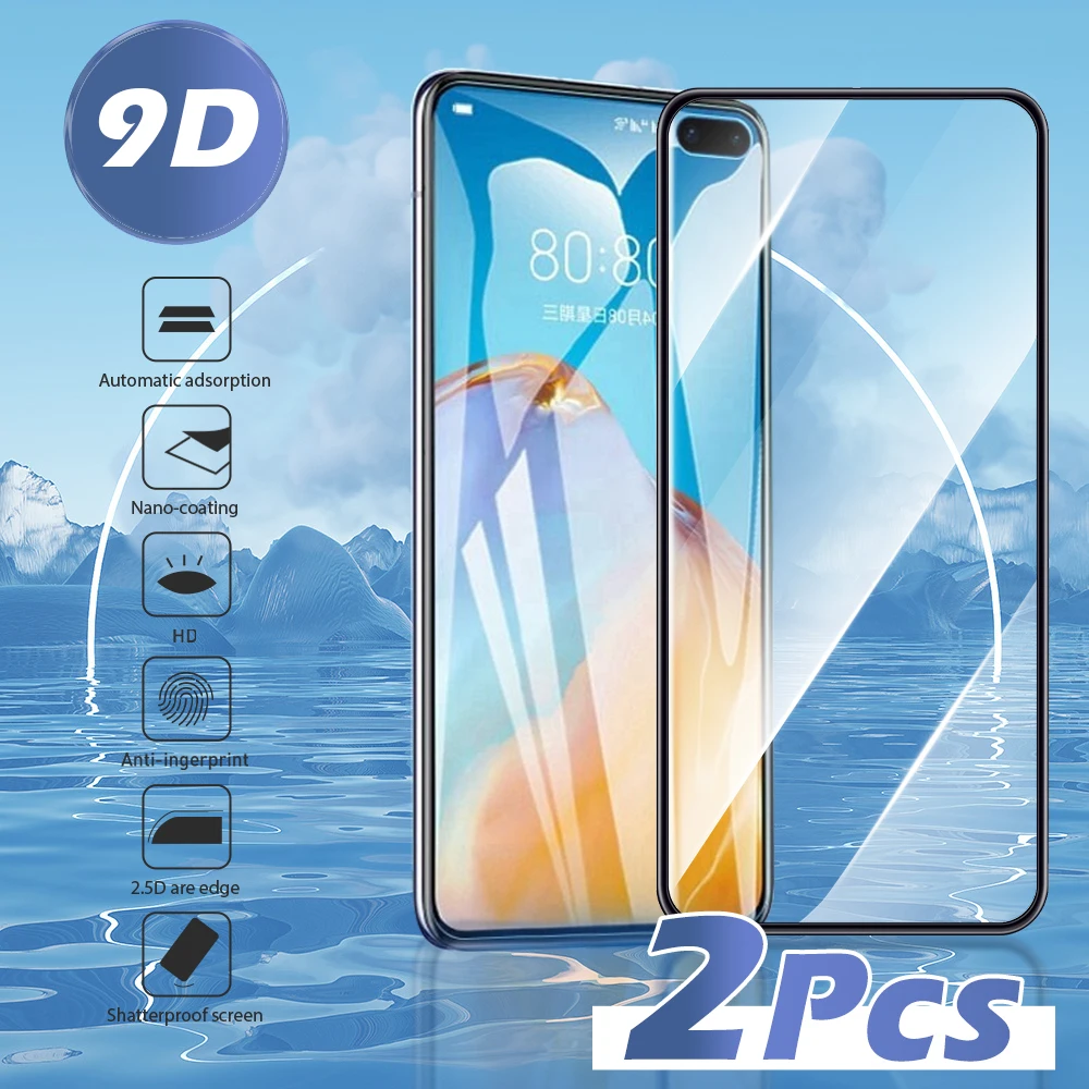 

Protective Glass For Huawei P20 P30 P40 P50 Pro Full Cover on Huawei Mate 20 30 Lite P Smart 2020 Temper Glass Screen Protector