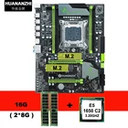 Материнская плата HUANAN ZHI для настольного компьютера с NVMe SSD M.2 слот X79 LGA2011 ЦП Intel Xeon E5 1650 C2 3,2 ГГц ОЗУ 16 Гб (2*8 ГБ) 1600 RECC
