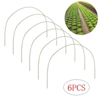 6 pcs greenhouse hoops plant hoop grow tunnel hoop support hoops for garden plant holder tools agricultural greenhouse supplies
