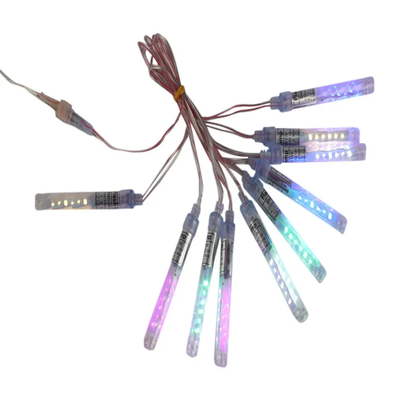 LED Sparkling Light String Eight Modes Colorful Fairies Garden Strobe Power Supply Color Home Lighting Ozdoby Wielkanocne | Лампы и
