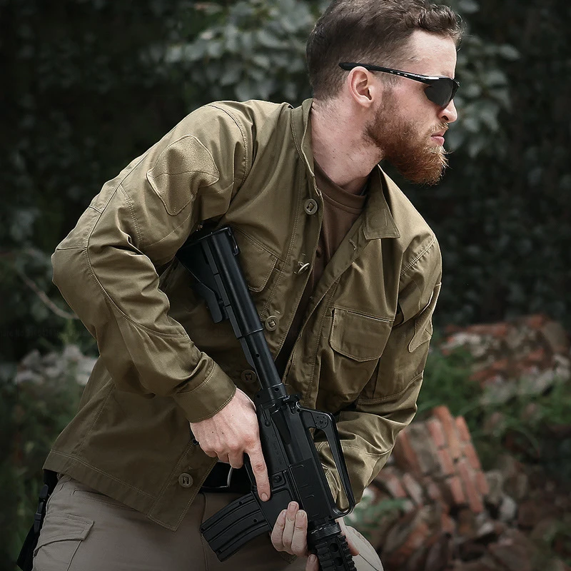 Куртка камуфляжная Мужская в стиле милитари 4 цвета |