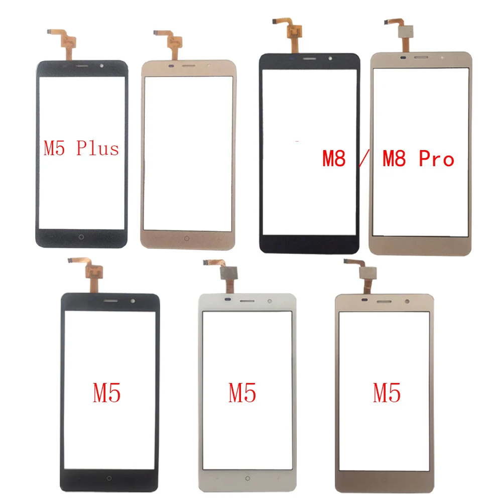 Сенсорный экран дигитайзер для Leagoo M5 Plus M8 Pro сенсорный переднее стекло 3 м