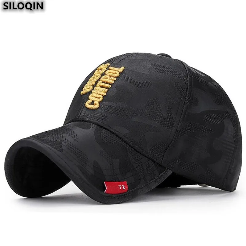 

SILOQIN New Women's Ponytail Baseball Caps Trend Embroidered Snapback Cap For Men's Adjustable Size Sports Brands Tongue Hat