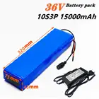 Аккумулятор 36 В 10S3P 15Ah 42V 21700 комплект литий-ионный батарей, аккумулятор для электровелосипеда, электромобиля, велосипеда, моторного скутера с 20A BMS 500W