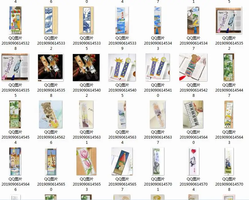 Новый DIY ремесло Стич вышивка крестиком Закладка Металл серебро Золотой