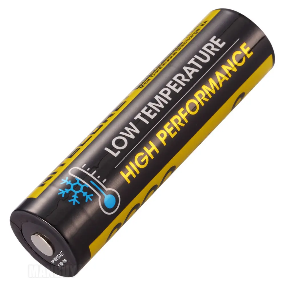 

Wholesale NITECORE NL1829LTHP 2900mAh 8A 18650 -40 Low Temperature Resistant High Performance Rechargeable 3.6V Battery 1 piece