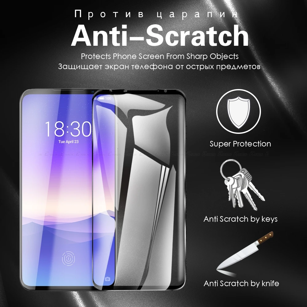 Полное покрытие стекло для Meizu 17 16s Pro 16T 16Xs 16 X 16th 15 Lite Plus защитная пленка из