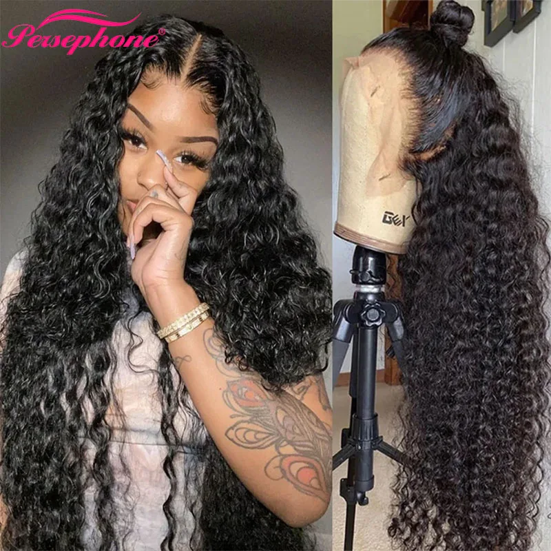 

Парик для чернокожих женщин, 13 х4 дюймов, плотность 180%