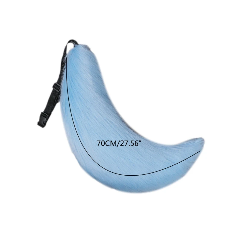 

Пикантный плюшевый хвост в стиле "Лолита", животное, кошка, меховой хвост для причудливого карнавала, вечеринки, пушистый хвост Волка, лисы, п...