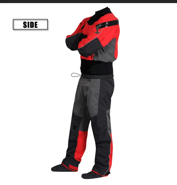 Сухой костюм Whitewater каяк Drysuit водонепроницаемый дождевик гоночный костюм для грязи ATV и UTV Rider деятельности Приключения Охота Рыбалка