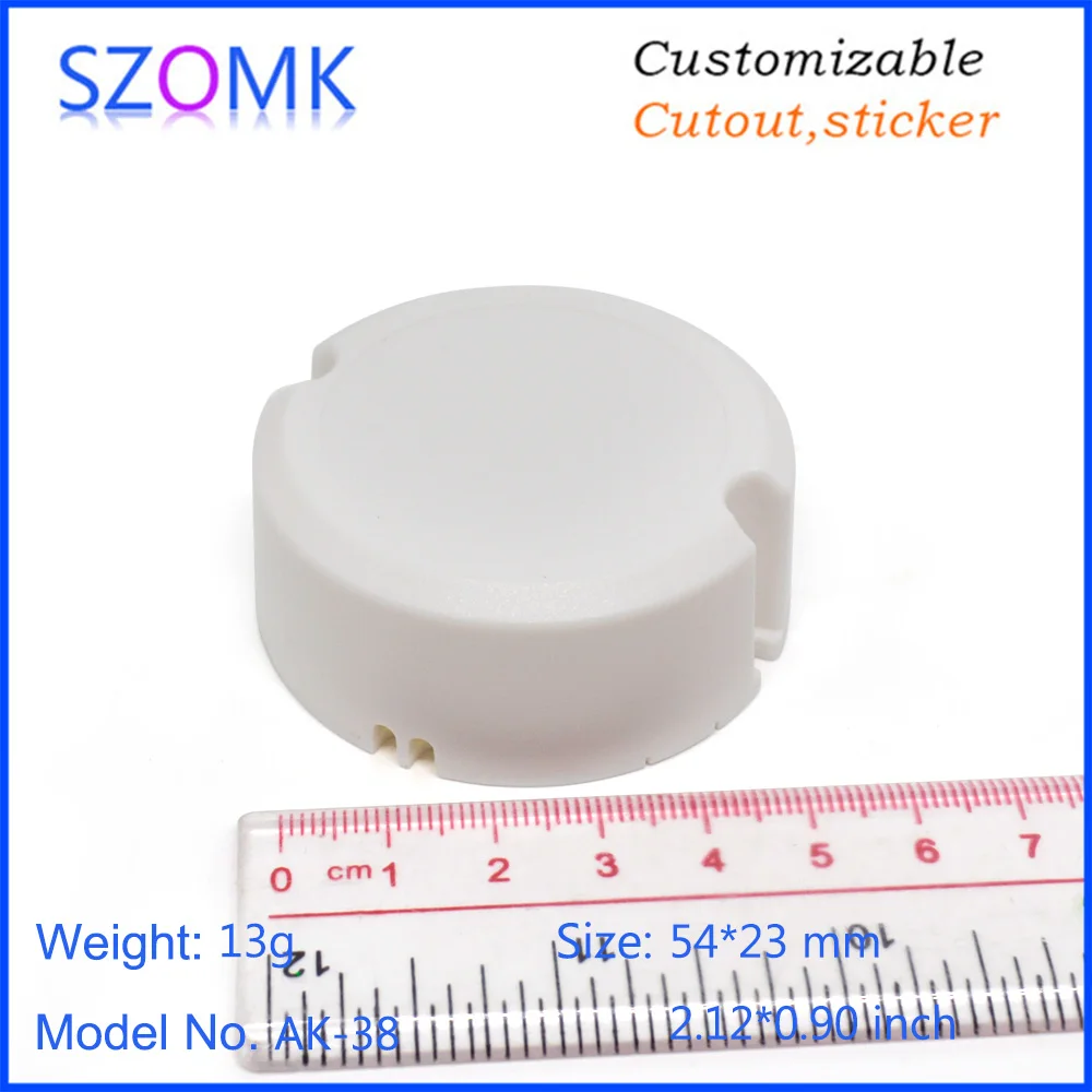 10 шт. небольшой огнестойкий пластиковый корпус для электроники 54*23 мм