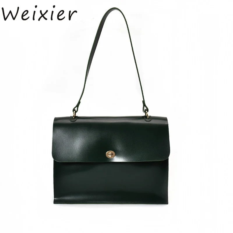 WEIXIER модная женская большая сумка из качественной искусственной кожи