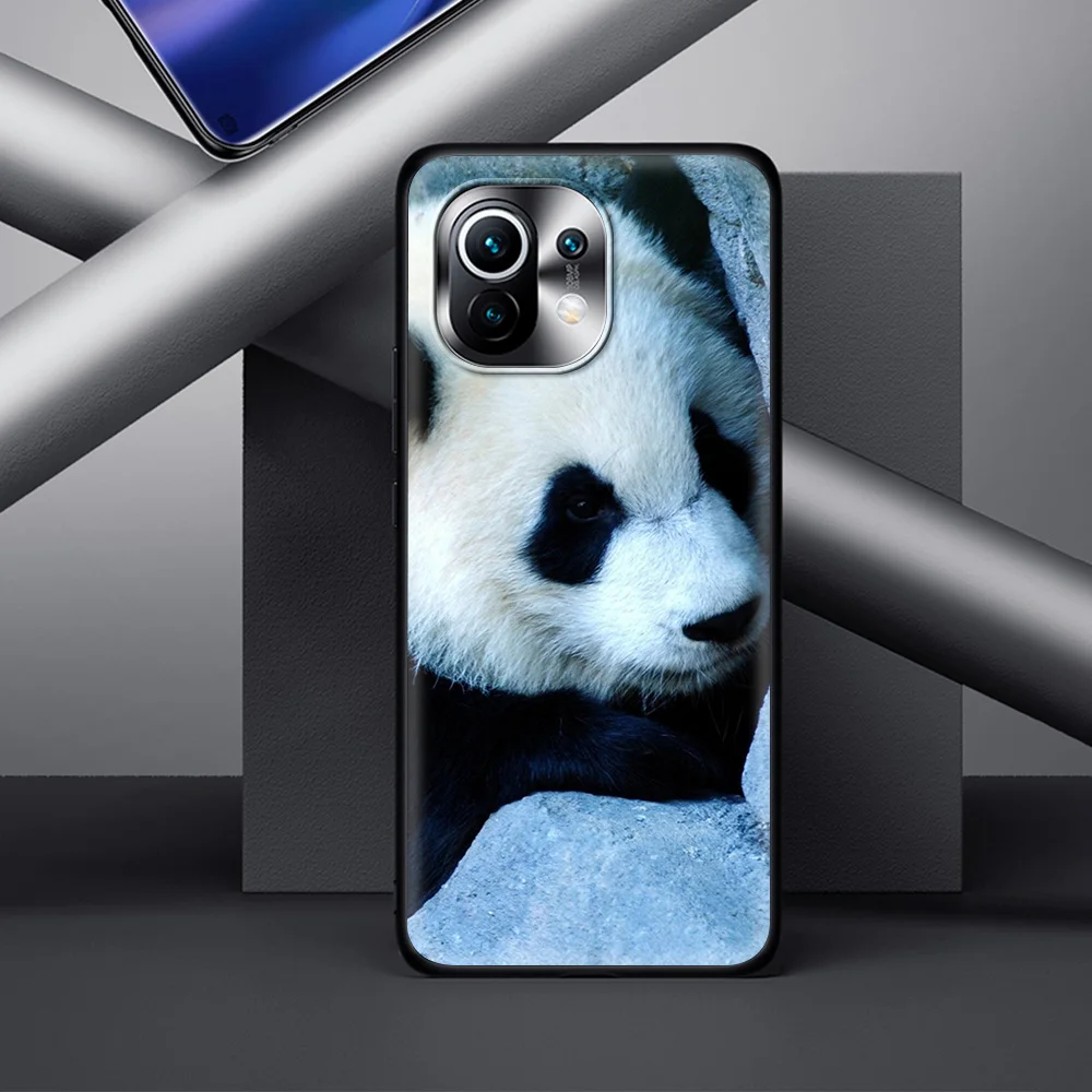 

Panda Silicone Soft Coque for Xiaomi Mi X3 NFC M3 10S 10T 9T 9 Lite Note 10 Pro 5G 11 Thin Phone Case Shell