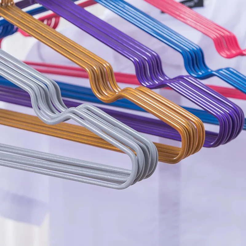 

5PCs New Plastic Clothes Coat Hangers Baby Clothes Rack Anti-slip Clothing Drying Clothes Organizer Household Hanging Hooks