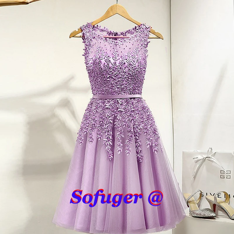 

16 Elegant Illusion Back Beads Evening Dresses Appliques Special Occasion Evening Formal Prom Wedding Party Gown