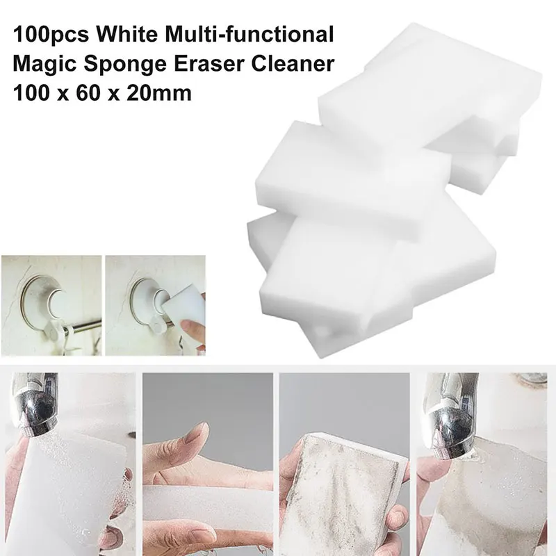 

10/20pcs Sponge Kitchen Cleaning Accessories Multi-functional Sponge Dish Washing Cleaner Sponge 10X6X2cm Drop Shipping