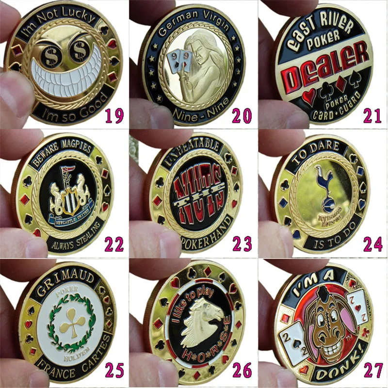 1 шт. 101 видов металлических фишек аксессуары для карточек высококачественные