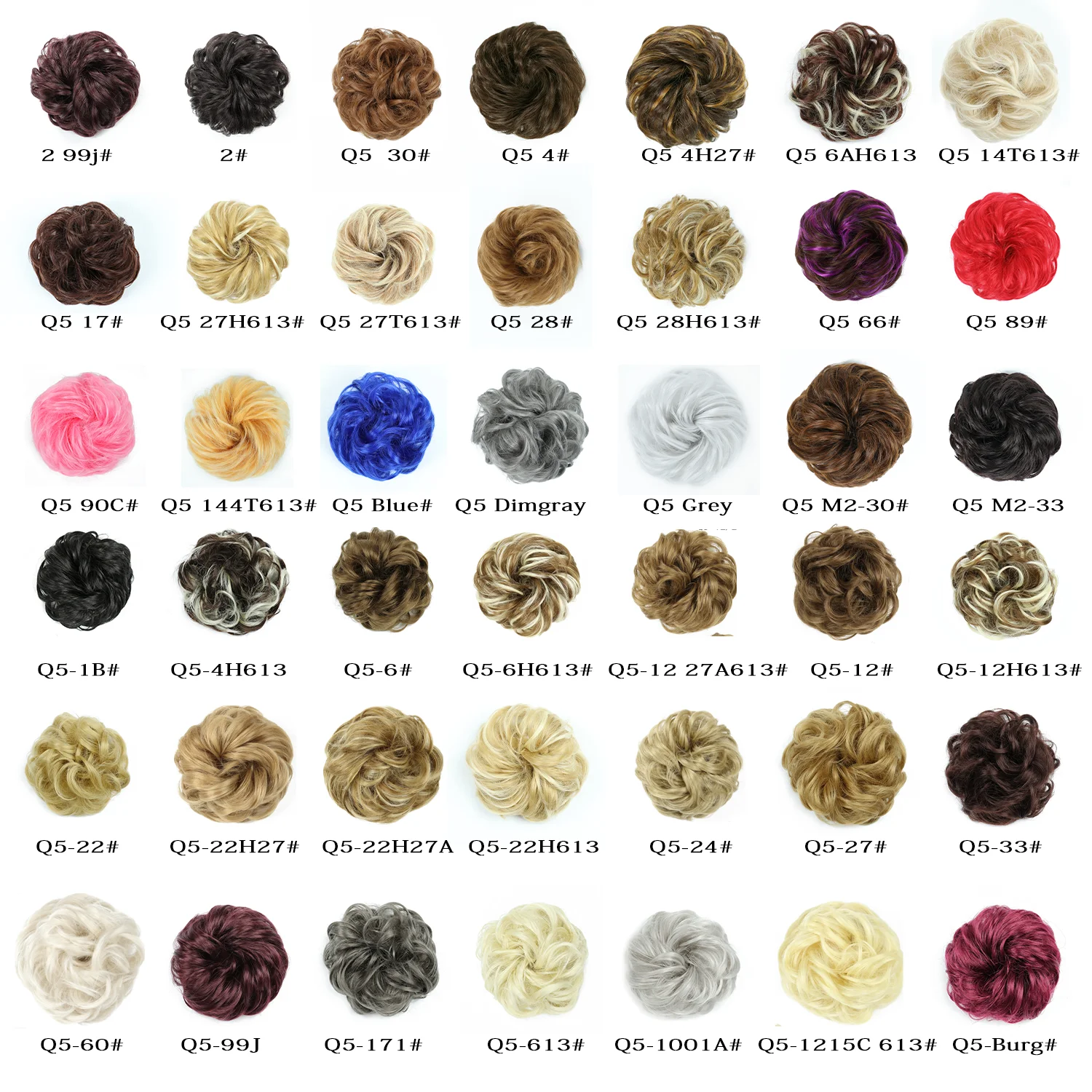 Синтетические волосы булочка шиньон дамы конский хвост для увеличения волос