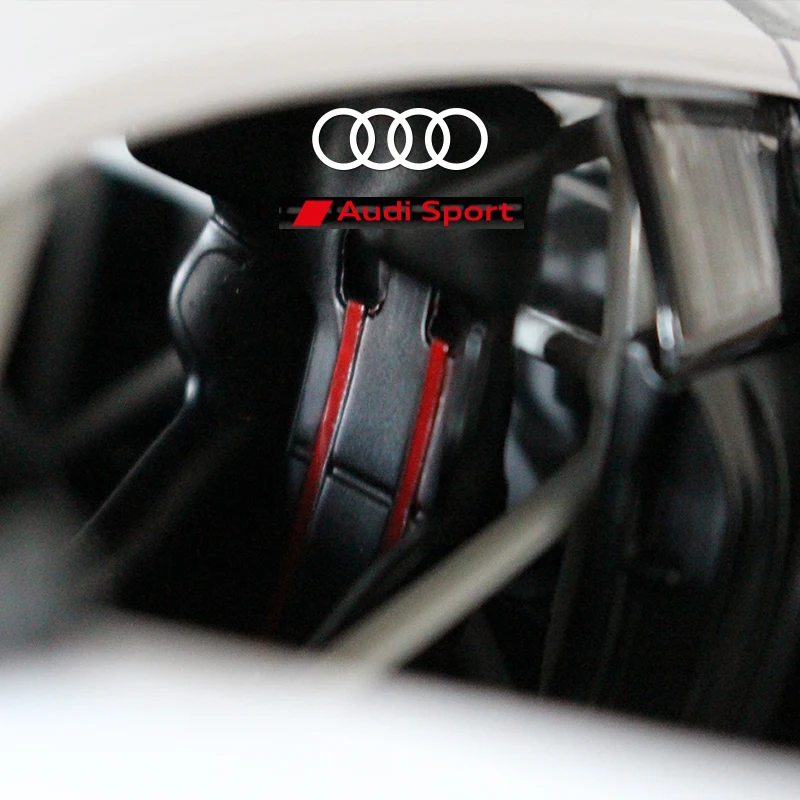 RASTAR 1:24 Audi R8 брелок для автомобильных ключей модель игрушечные машинки собирать