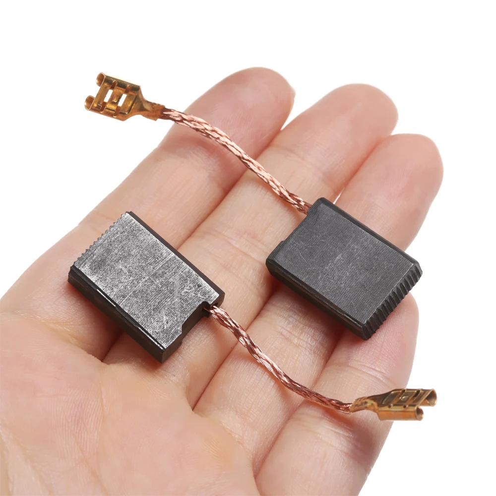 10Pcs Carbon Brushes Graphite Copper Motor Set Tight Wire for Electric Hammer/Drill Angle Grindern Rotary Tool | Инструменты
